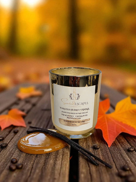Toasted Honey Vanilla Luxury Candle
