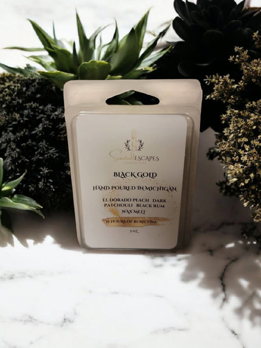 Black Gold Luxury 3oz Wax Melt