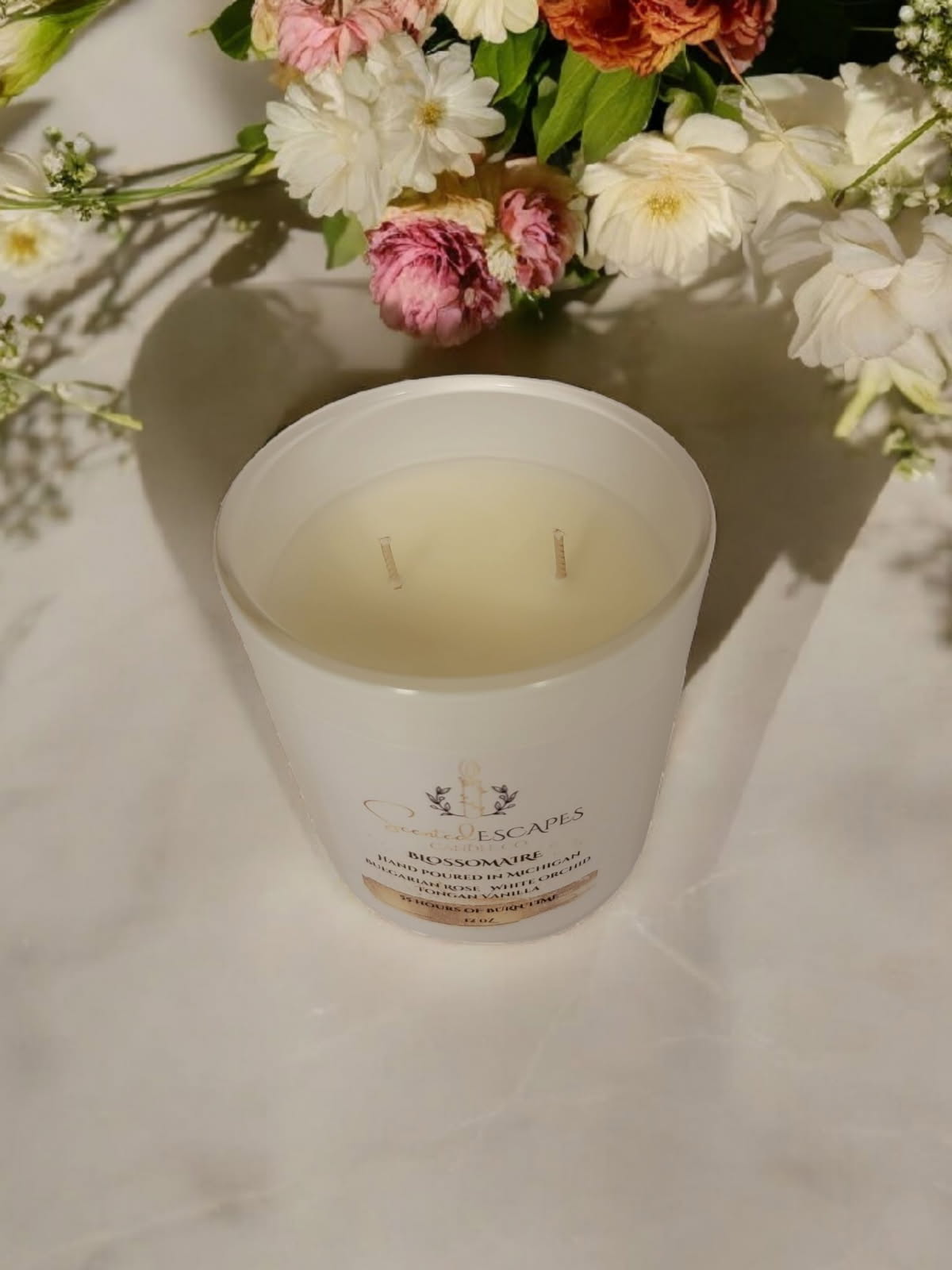 Blossomaire Luxury 12 oz Cotton Wick Candle